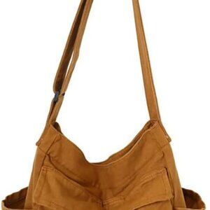 Bohemian Hipster Hobo Boho Hippie Crossbody Bag Purse Canvas Sling Bag Aesthetic